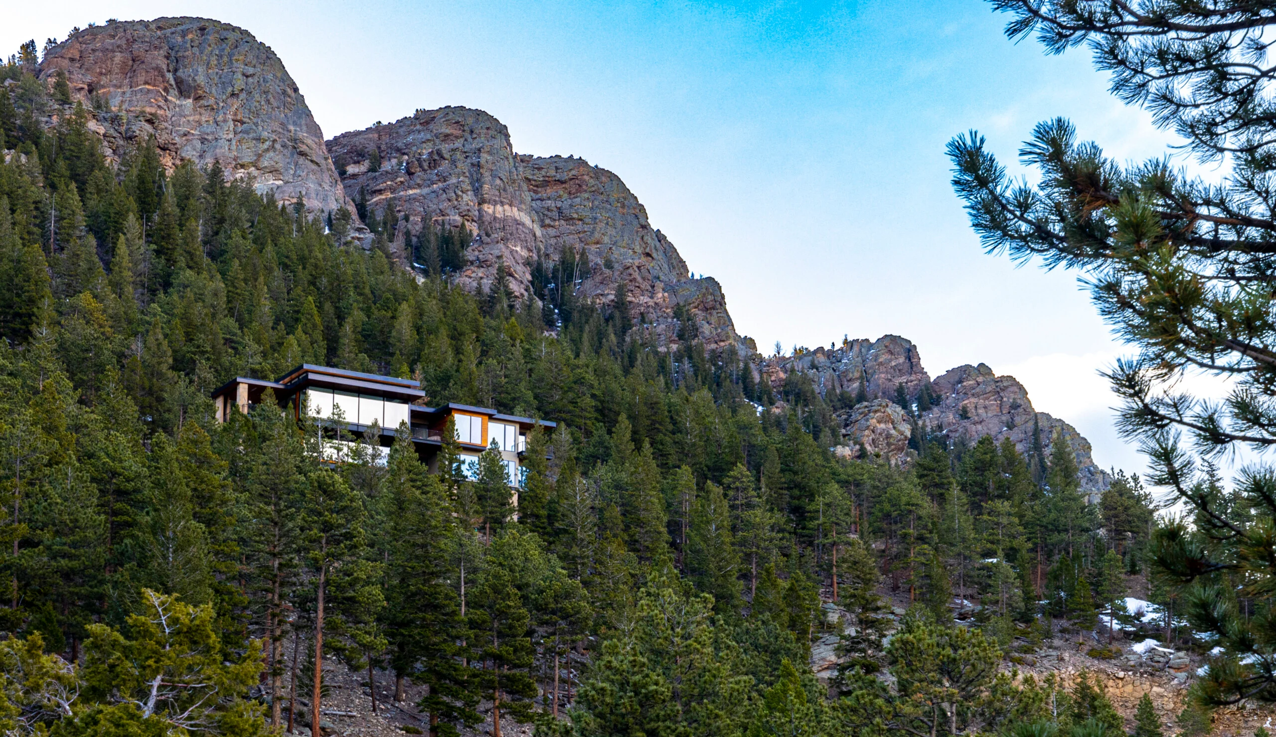 Luxury mountain estate in Colorado