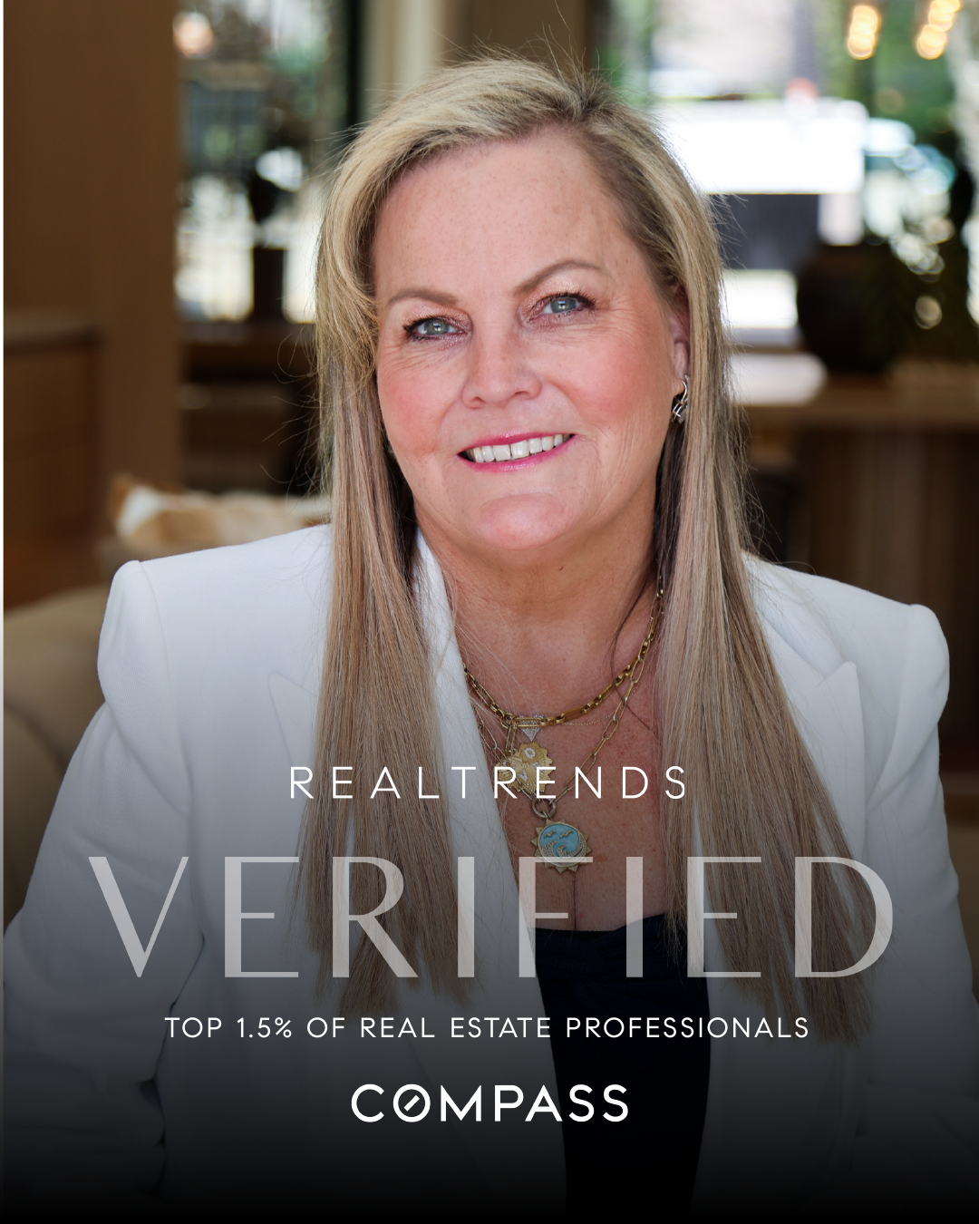 Monica Antola — RealTrends Verified, Top 1.5% of Real Estate Professionals (Compass)