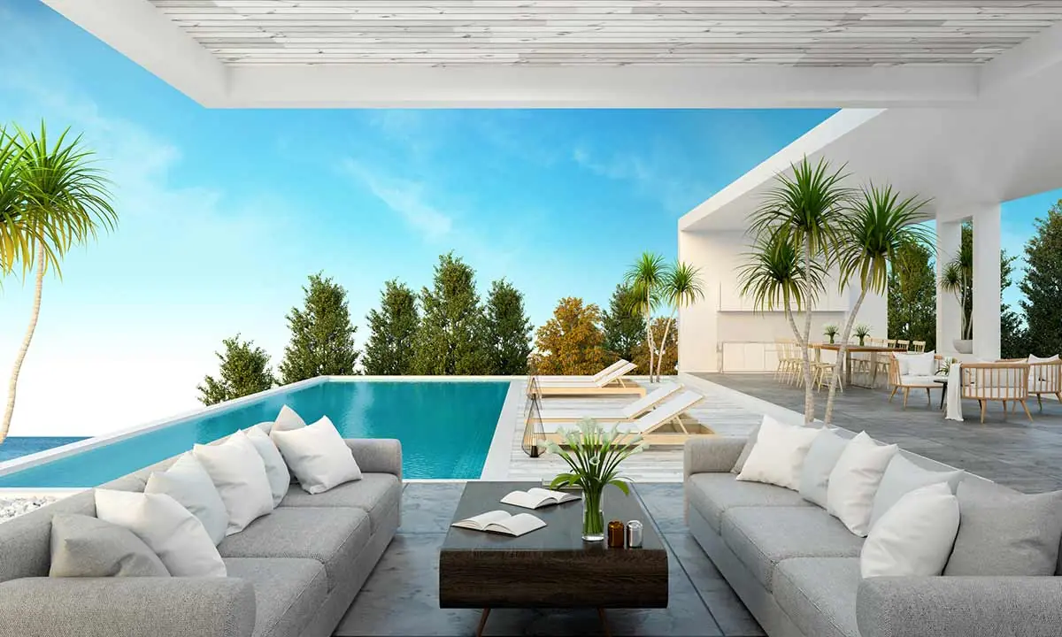 Luxury property in the Caribbean